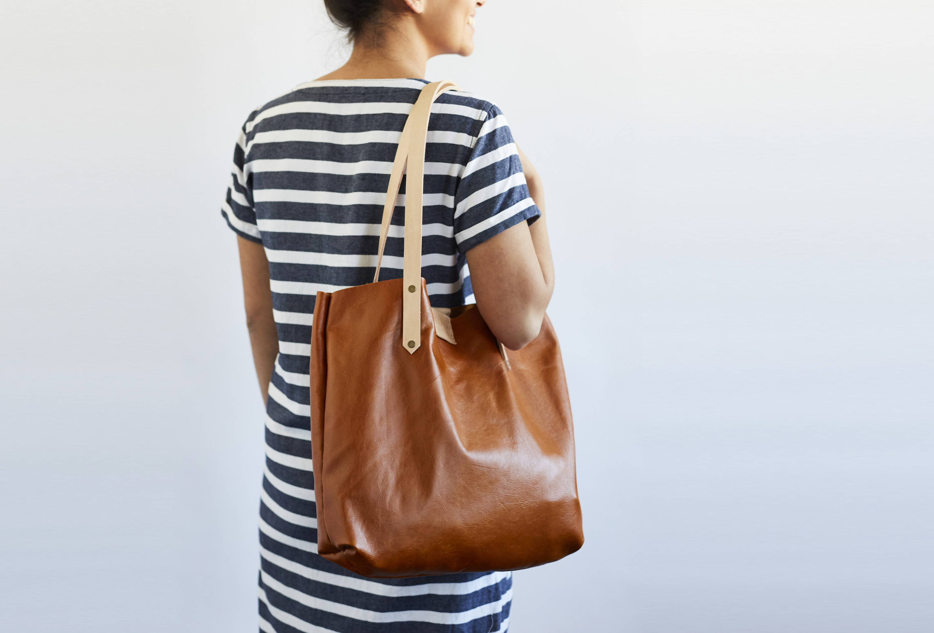 Soft Tote bag ochre Ilundi Online Shop