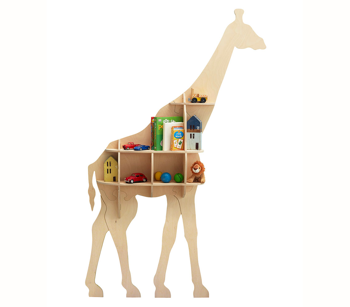 Giraffe Bookshelf in Birch Ply (NEW) Head On Design Online Shop