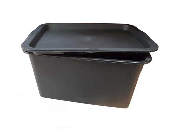 Market Place SA | Plastic Storage Box Bin with Lid - Container for
