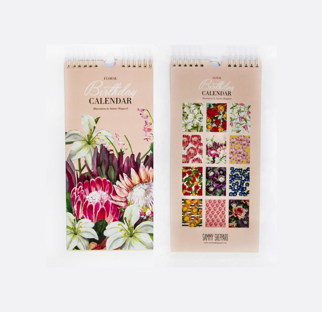 lux floral birthday calendar kamers online store online shop
